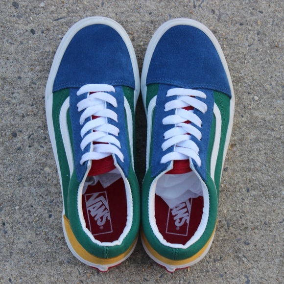 Vans Kidz Old Skool Yacht Club Sneaker Sz 3Y - Picture 1 of 6